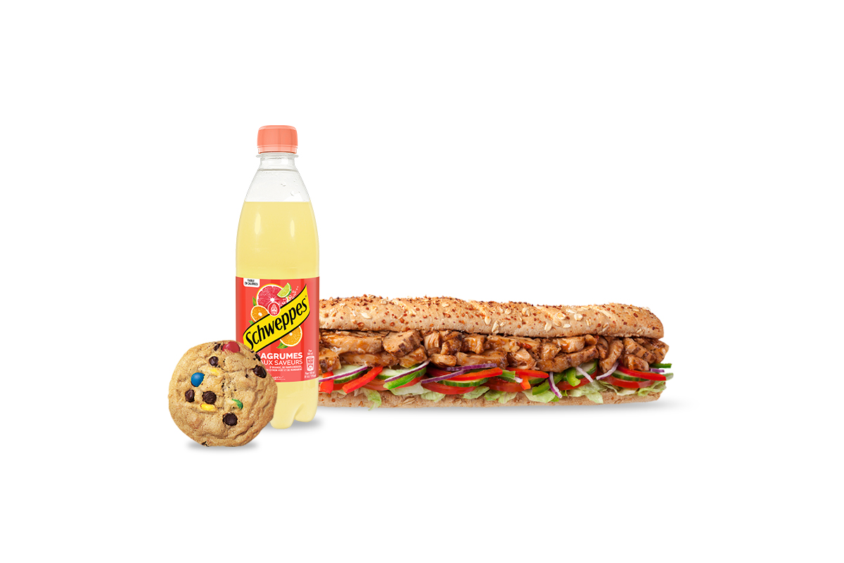 Menu SUB30 Poulet Teriyaki