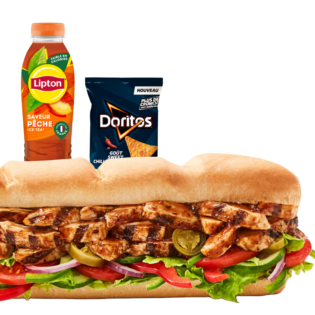 Menu SUB15 Poulet Teriyaki