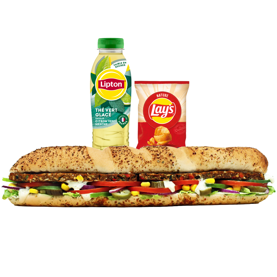 Menu SUB30 Galette de légumes
