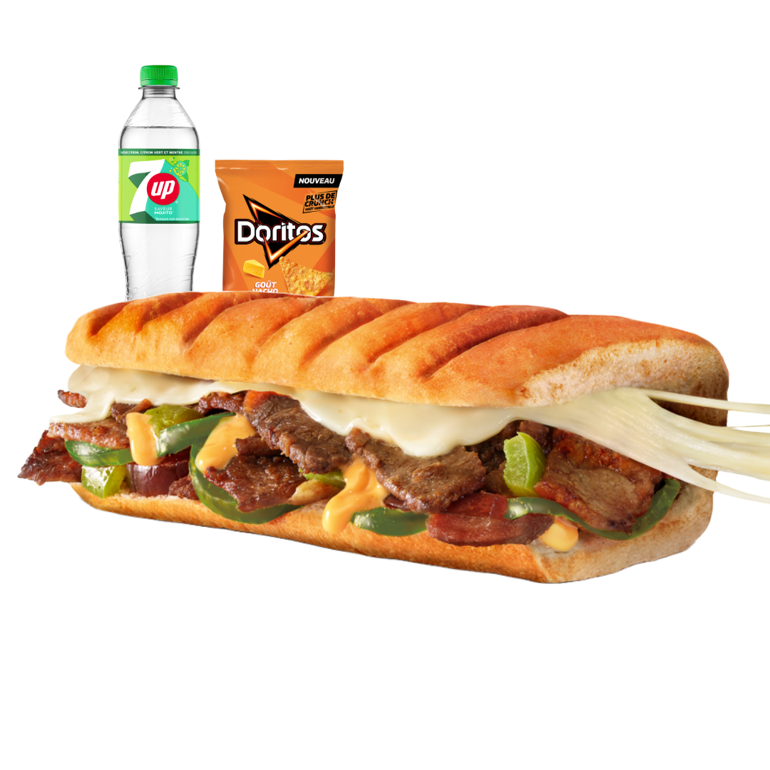 Menu SUB15 Submelt Supreme SteaknCheese