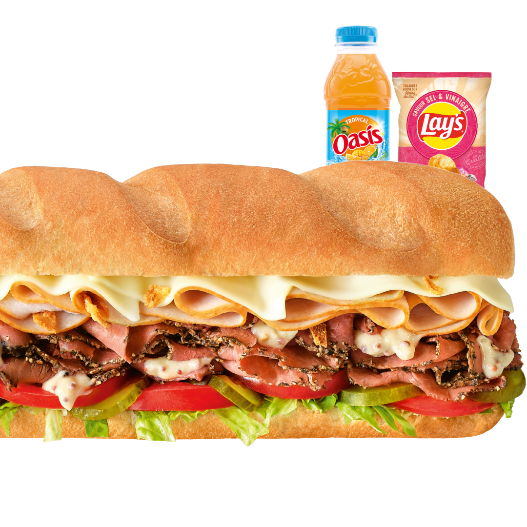 Menu SUB15 Deli Pastrami